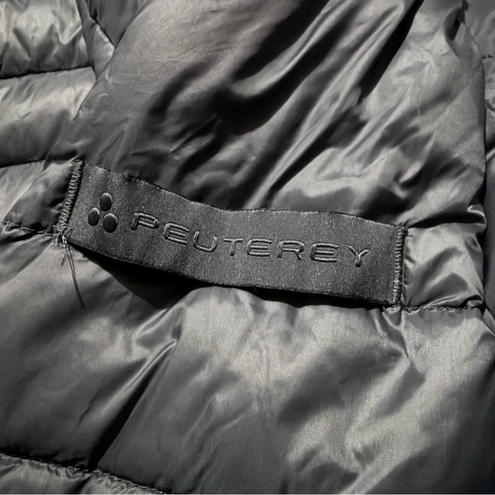 Peuterey GOOSE DOWN filled “Duplicity” womens puffer jacket size 44 (M-L) gray - Picture 7 of 13